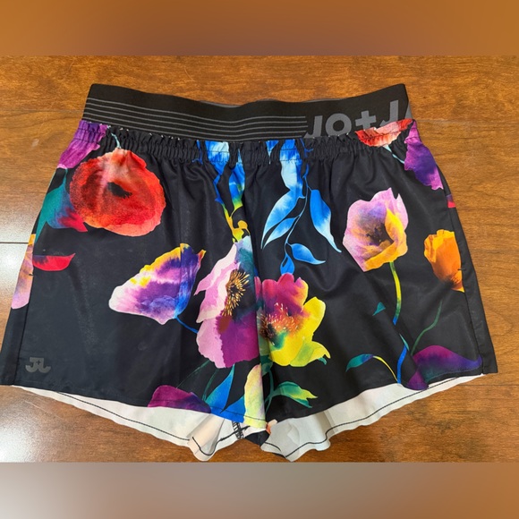 Jo+Jax Other - Floral Print Kids Shorts - Black and Multicolor